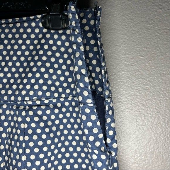 Fossil vintage polka dot embroidered cotton skirt women’s size small 4 - Picture 4 of 6